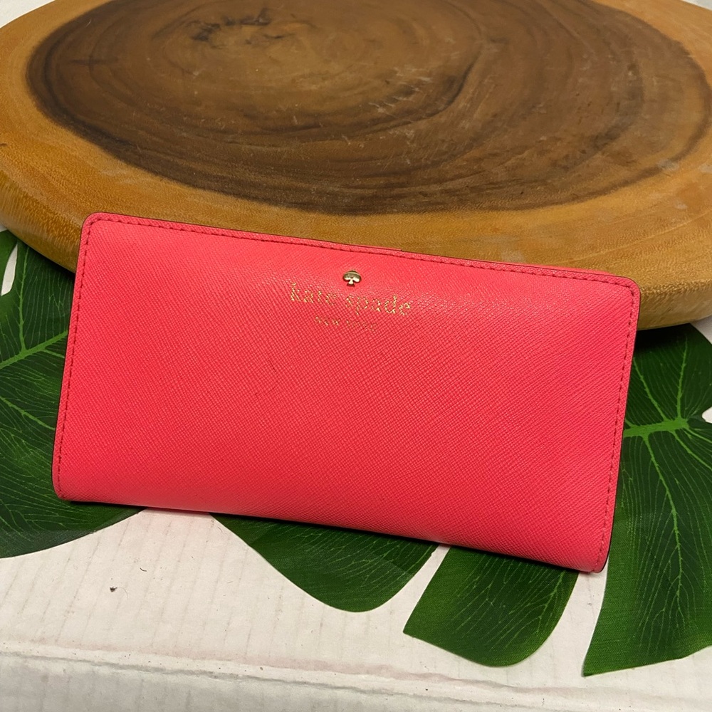 Kate Spade Coral Pink Wallet